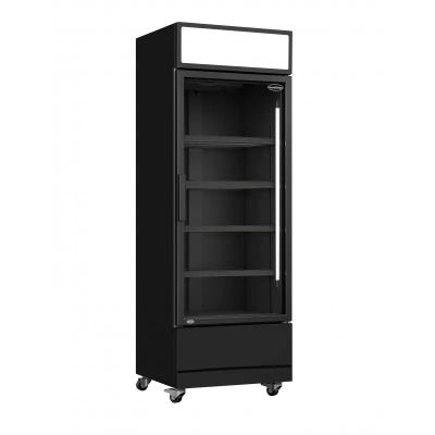 RÉFRIGÉRATEUR PORTE EN VERRE FCU-370 BL
